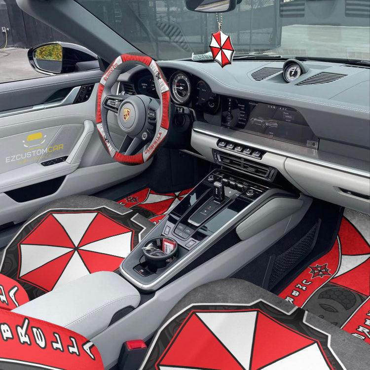 Resident Evil Bundle Car Mats x Seat Covers Set