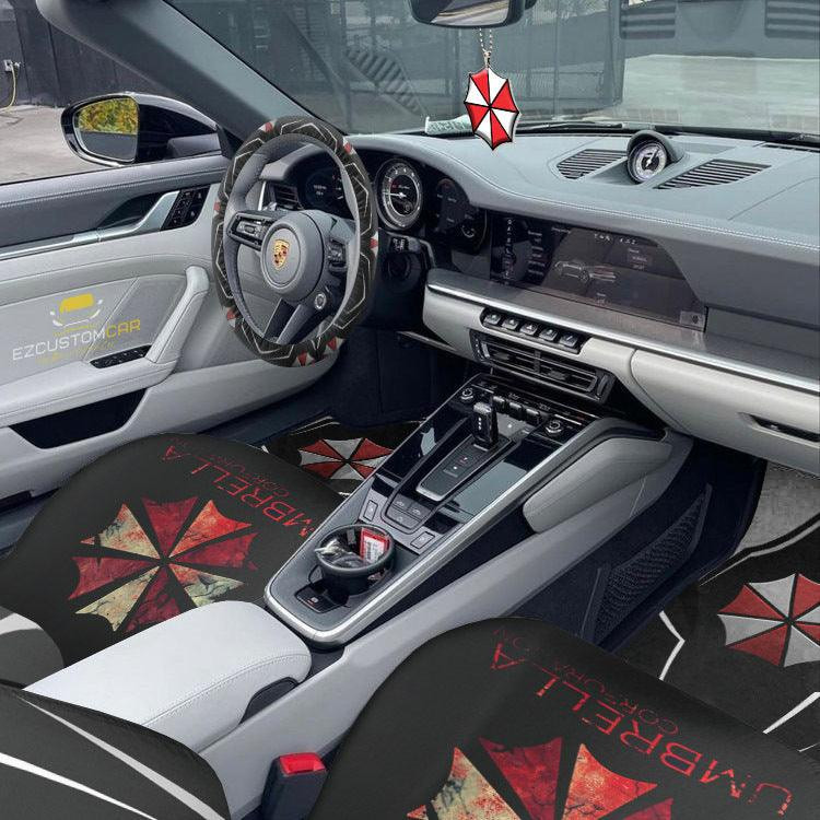 Resident Evil Umbrella Car Mats x Seat Covers