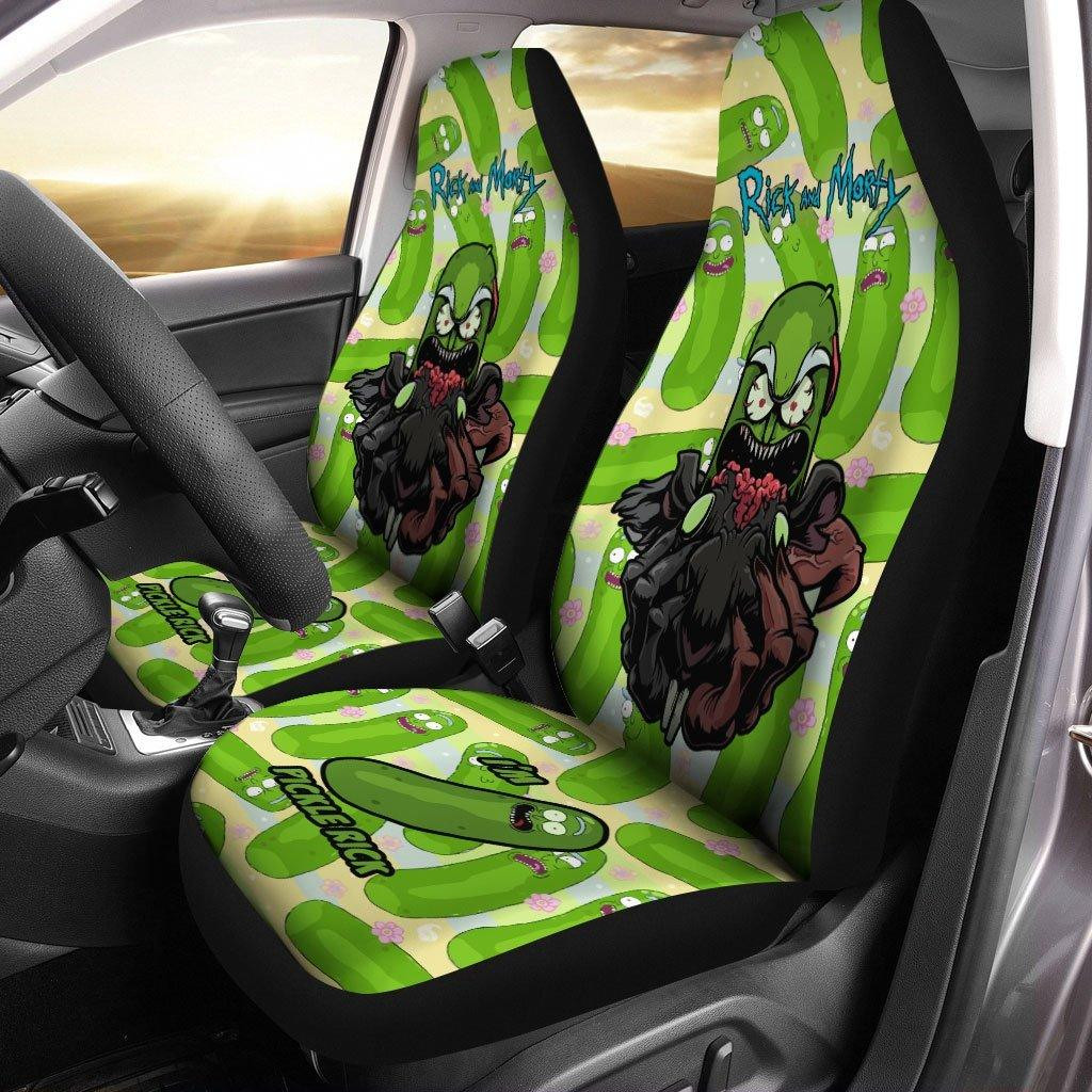 Pickle Art Rick and Morty Custom Car Seat Covers
