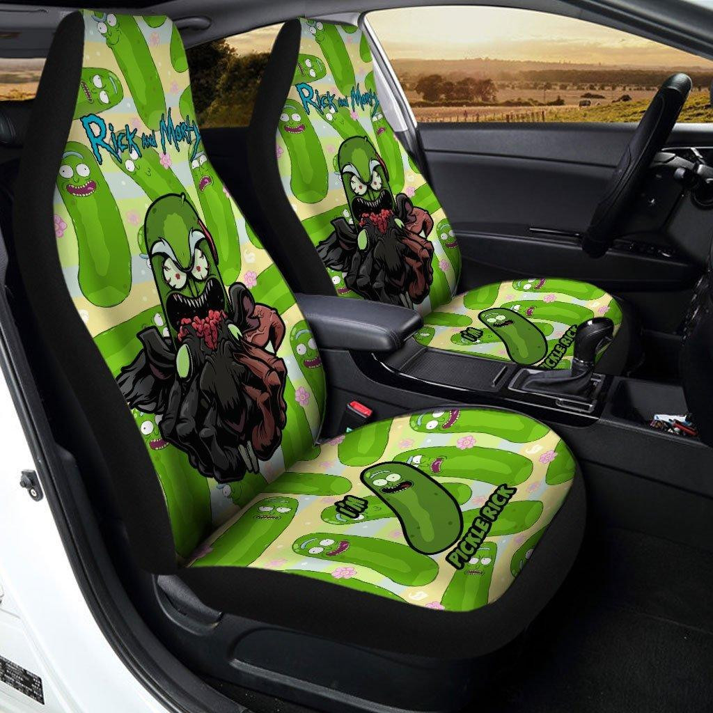 Rick and Morty Pickle Custom Car Seat Covers