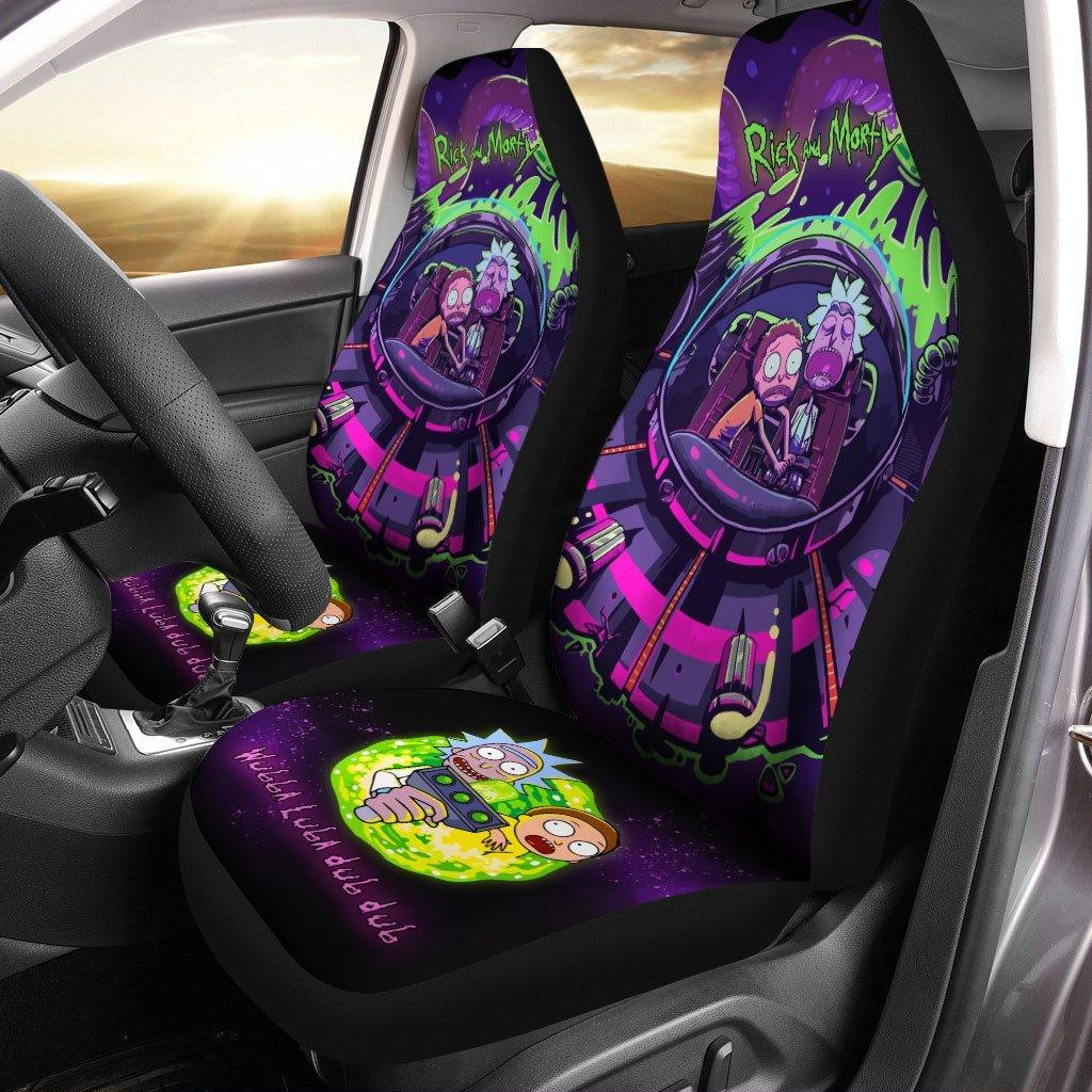 Rick and Morty Fear Custom Car Seat Covers