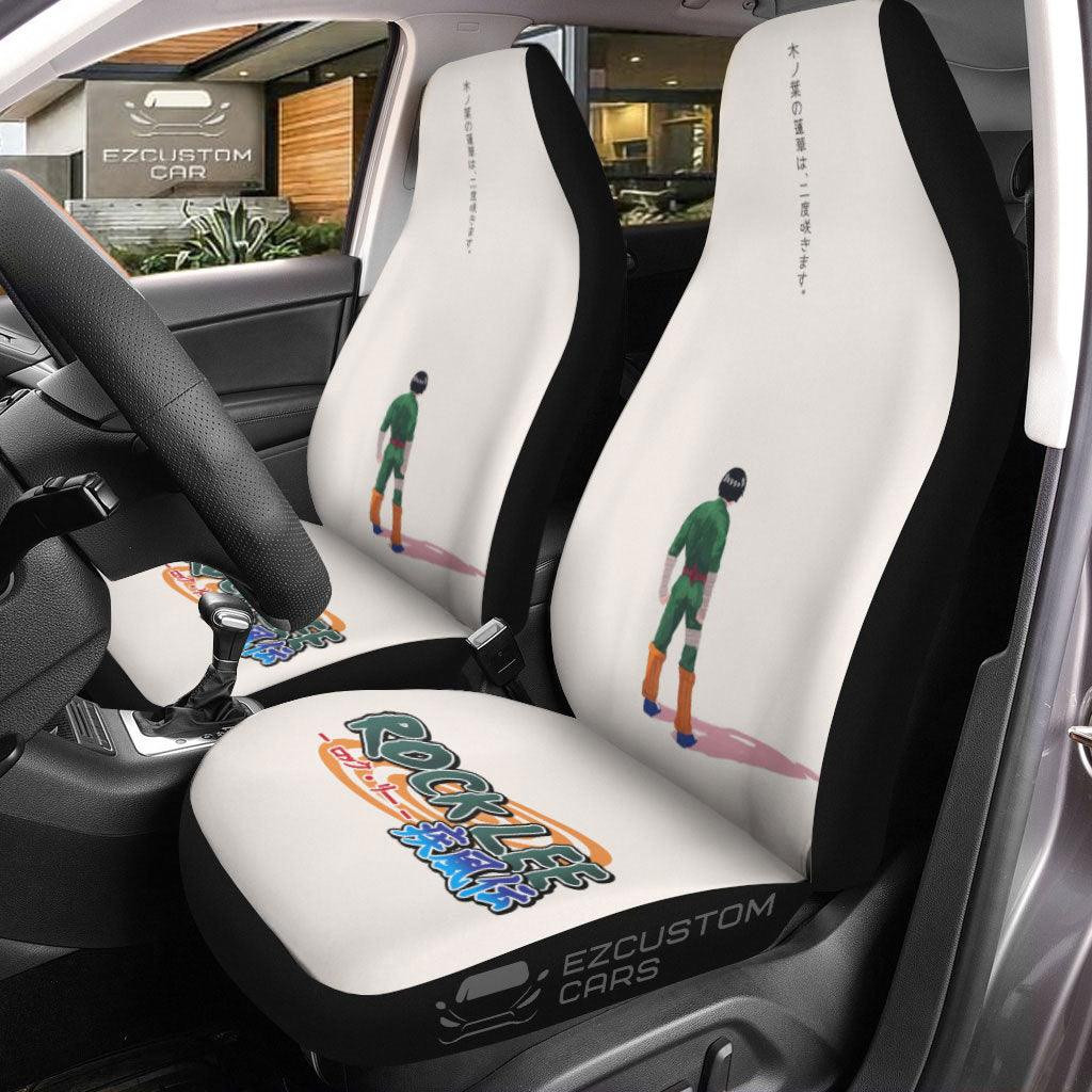 Naruto Car Seat Covers Rock Lee Mix Antique Artwork