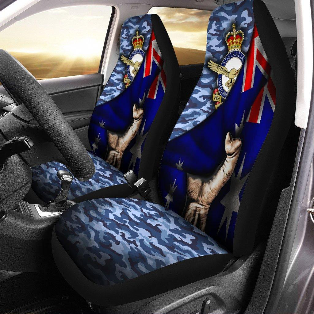 Royal Australian Navy Behind Flag Car Seat Covers