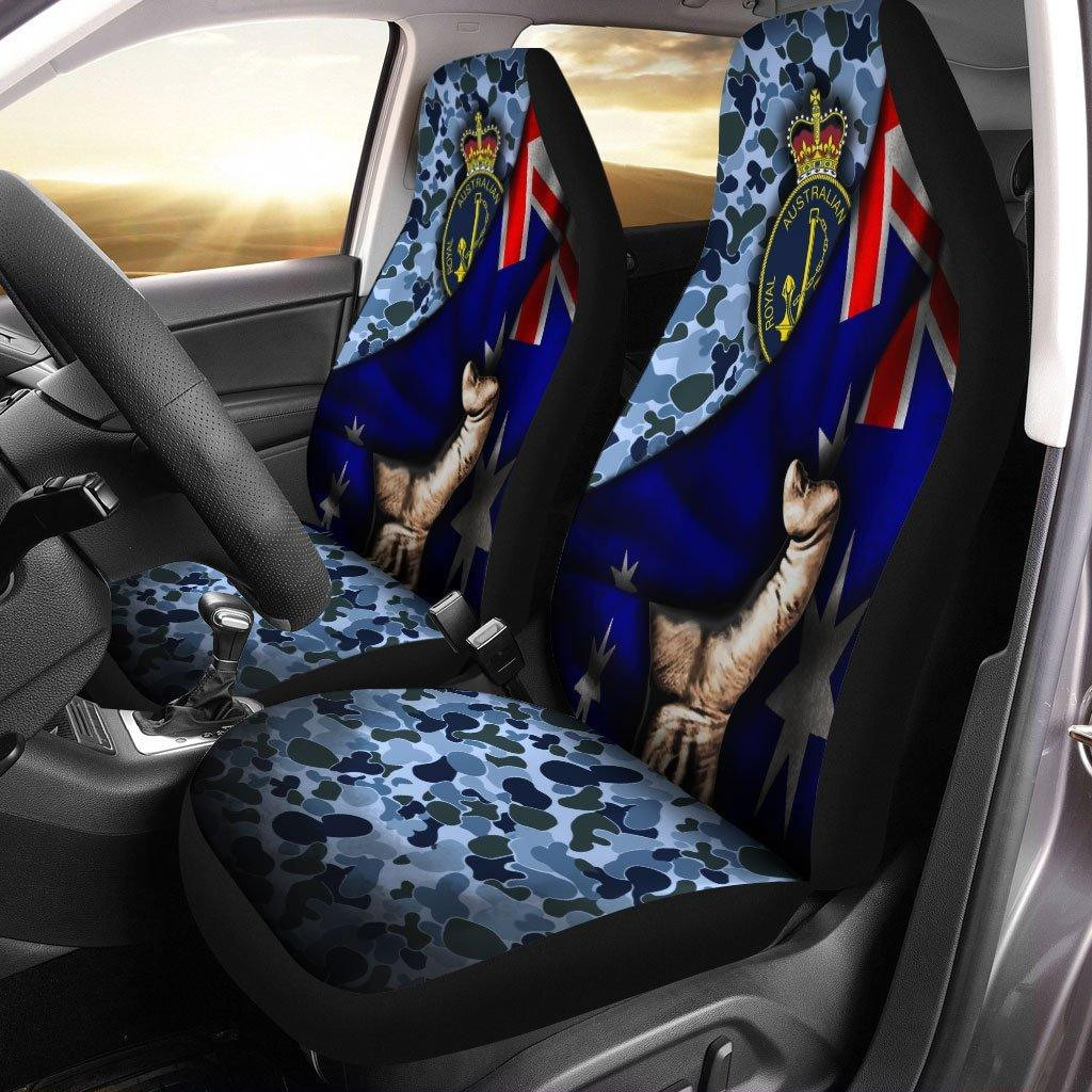 Royal Australian Navy Behind Flag Car Seat Covers