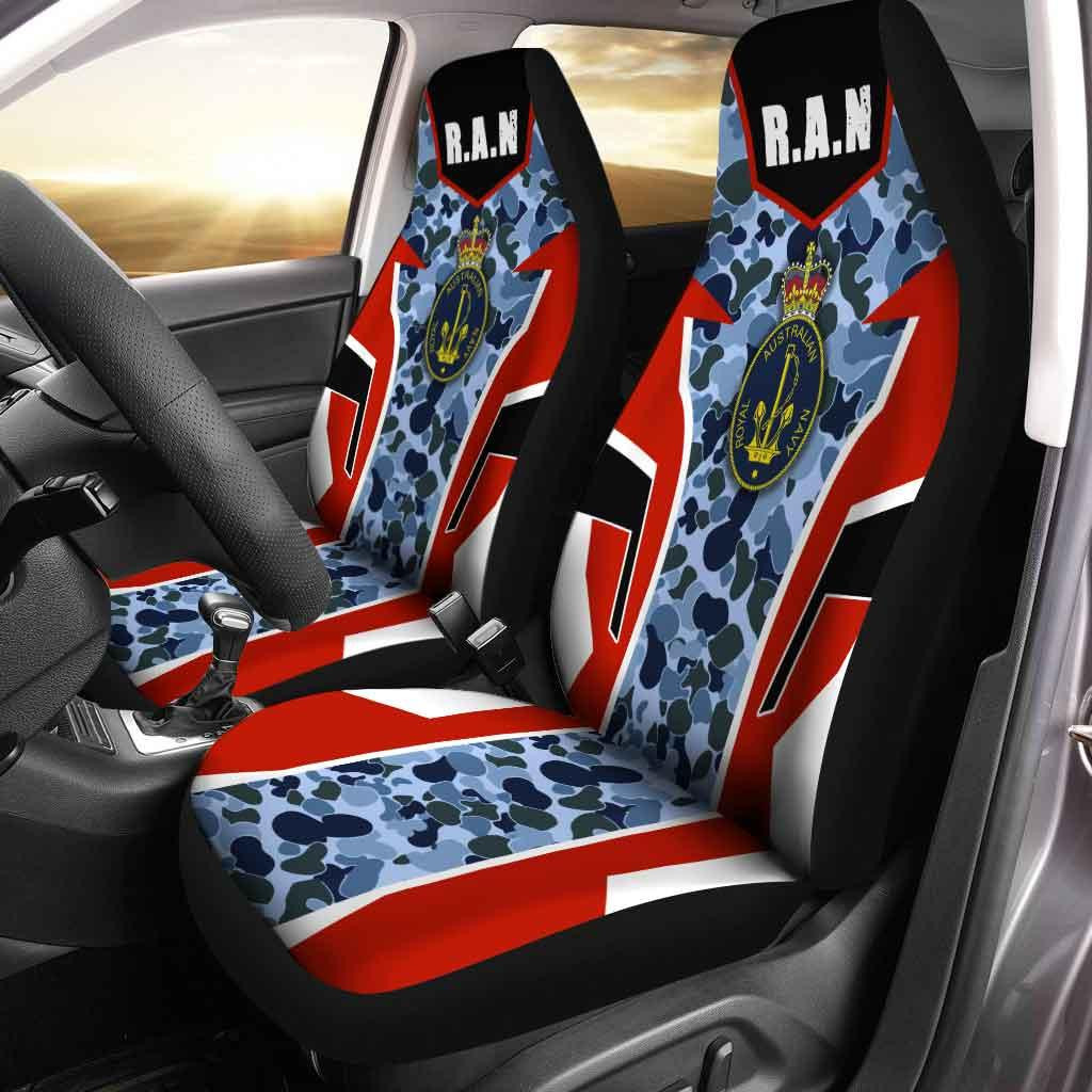 Royal Australian Navy R.A.N Luxury Car Seat Covers Custom