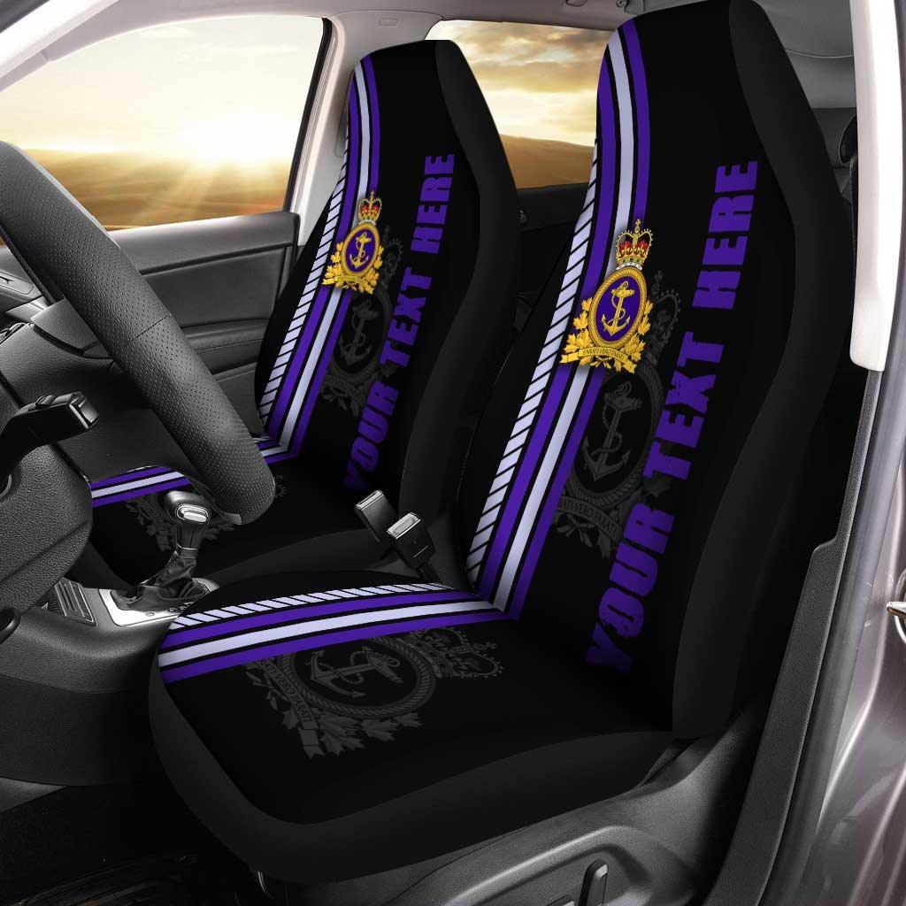 Royal Canadian Navy Personalized Custom Car Seat Covers