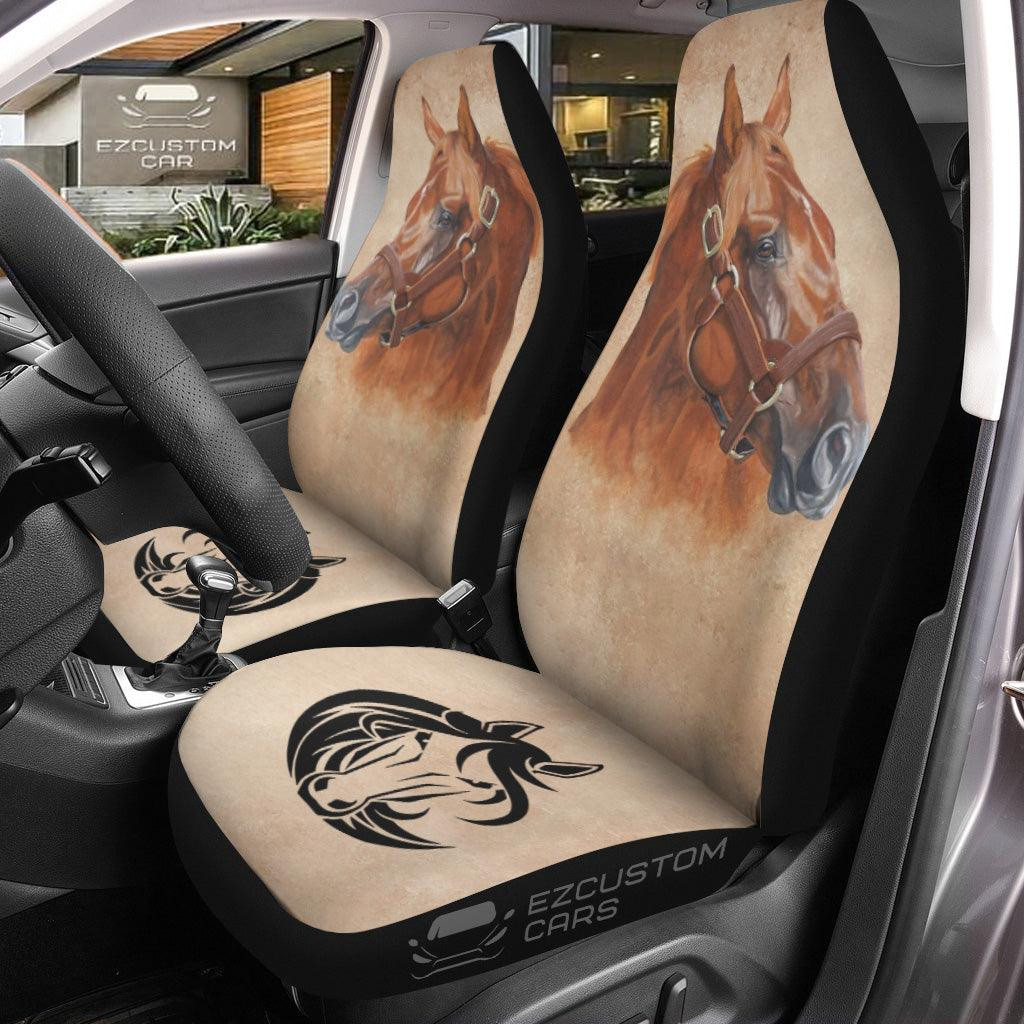 Sad Horse Car Seat Covers Custom Horse Car Accessories