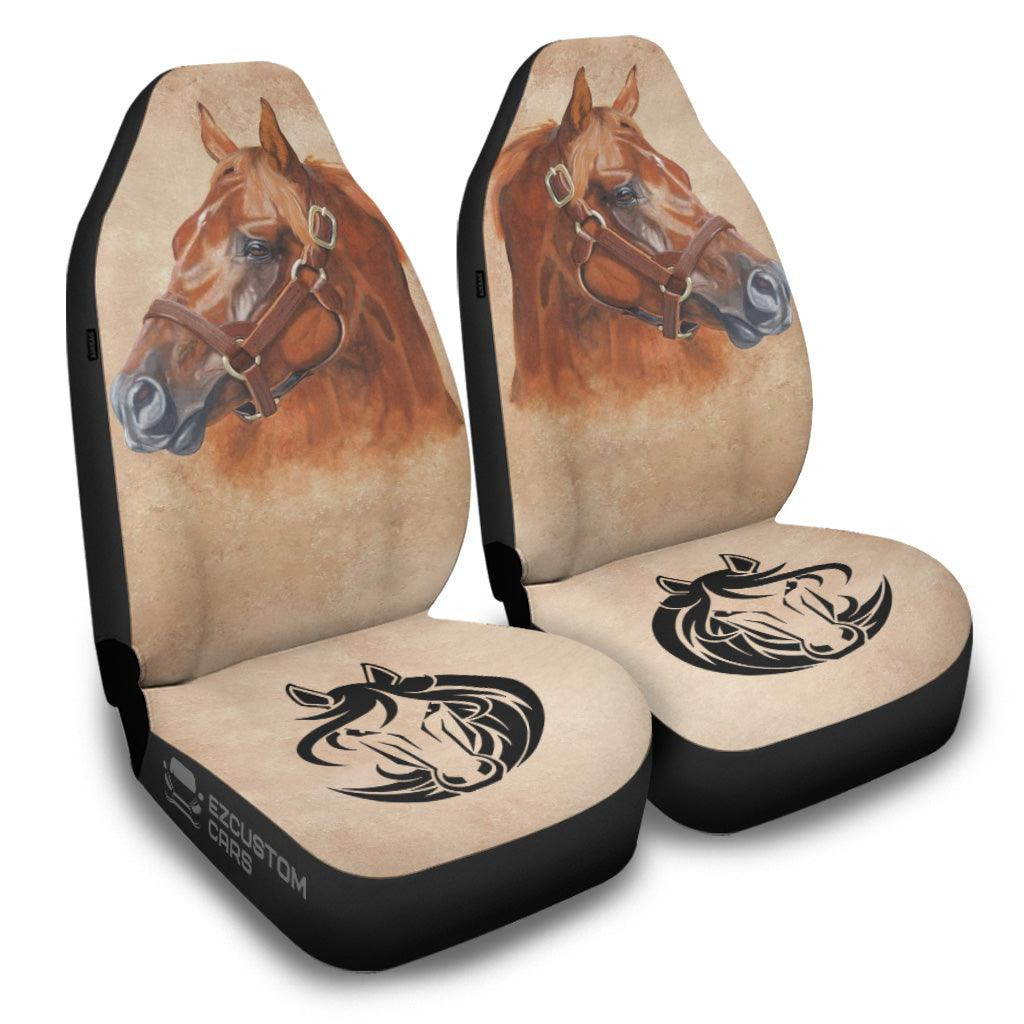 Sad Horse Car Seat Covers Custom Horse Car Accessories