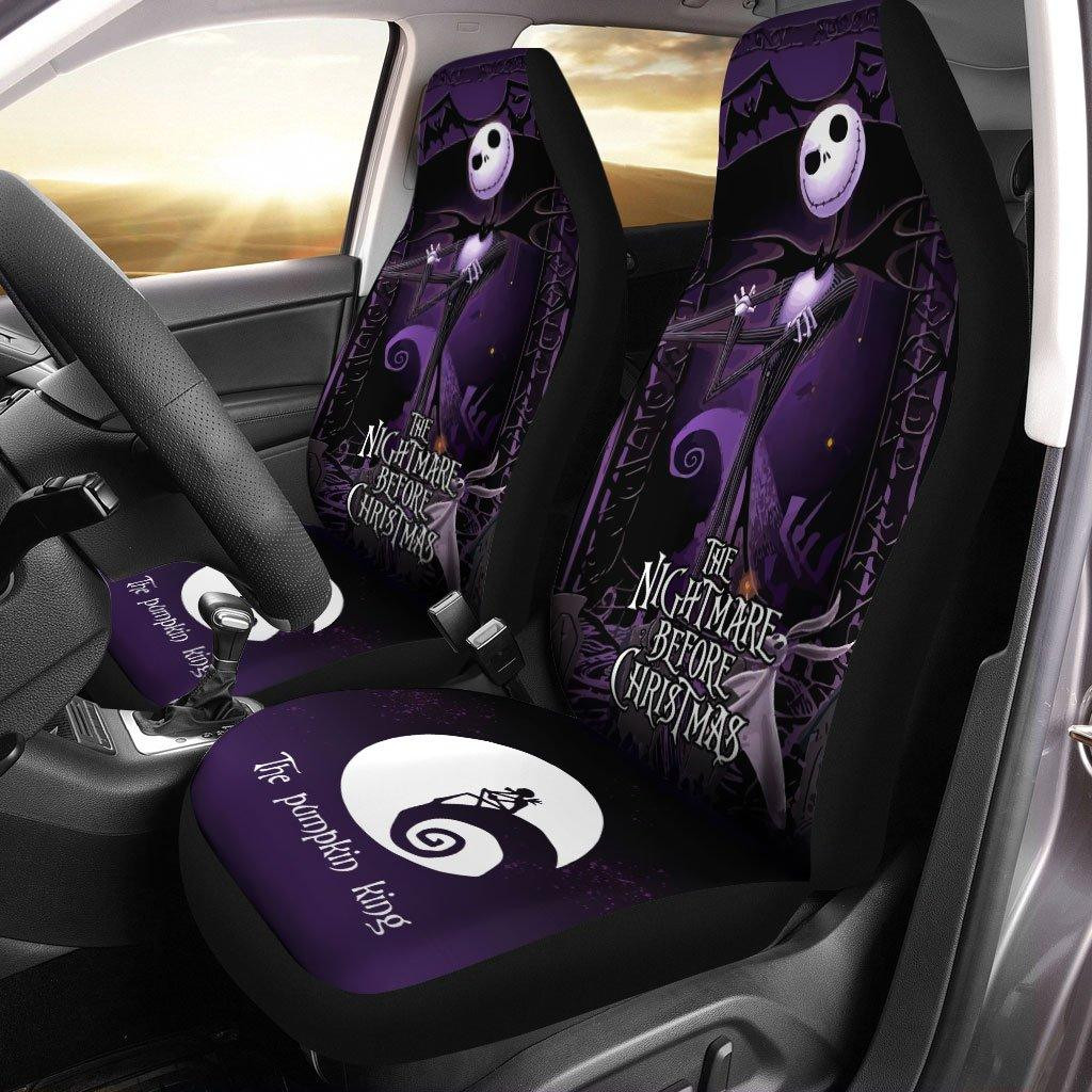 Sad Jack In Moonlight Nightmare Before Christmas Car Seat Covers Sad Jack In Moonlight Nightmare Before Christmas Car Seat Covers