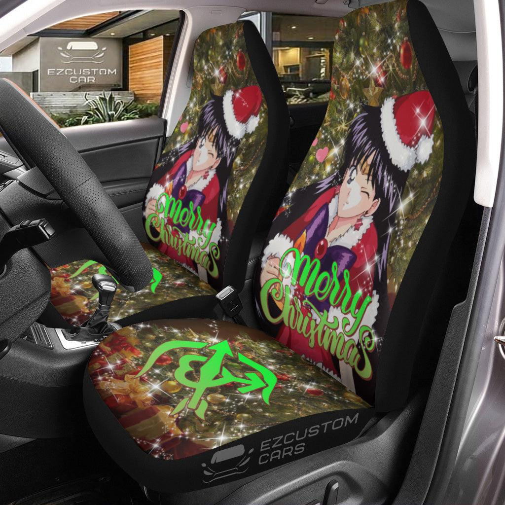 Sailor Mars Car Seat Covers Custom Sailor Moon Car Accessories Christmas Gifts
