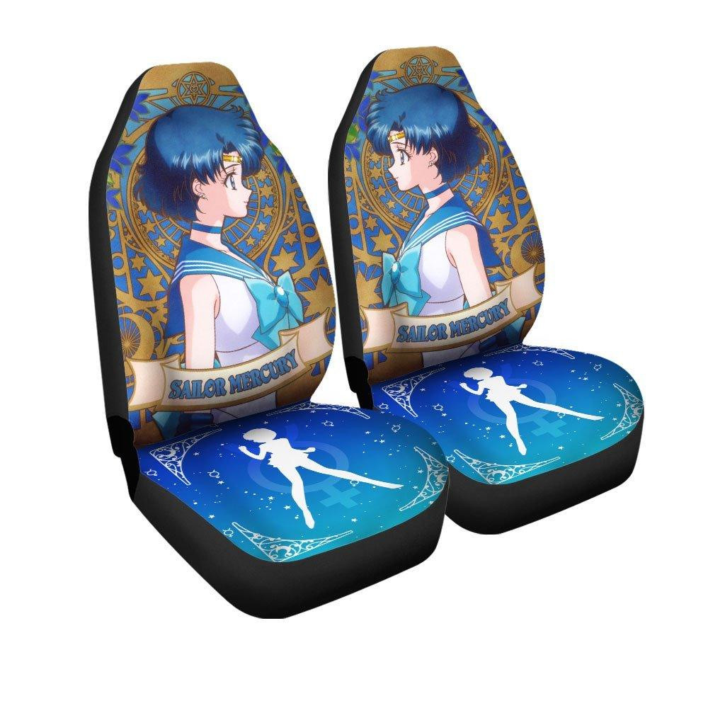 Sailor Moon Car Seat Covers Sailor Mercury