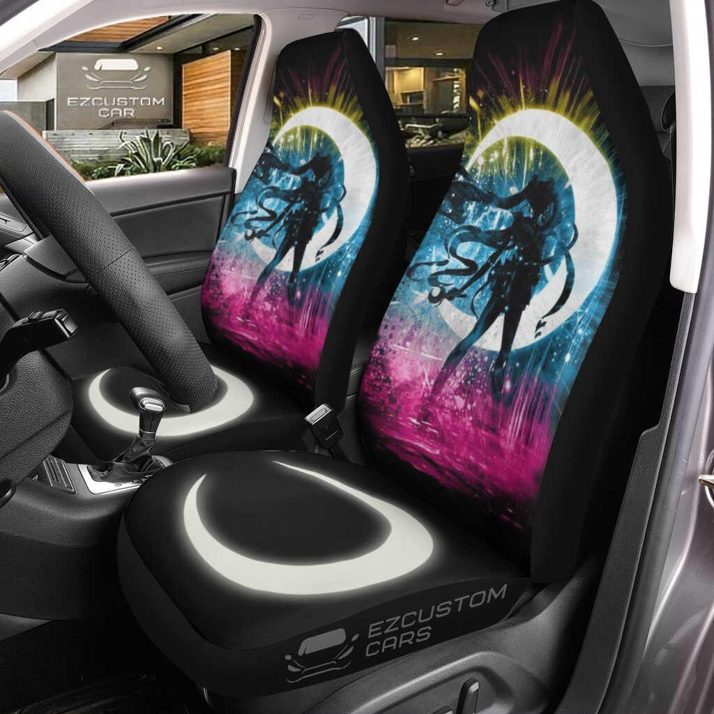 Sailor Moon Anime Car Seat Covers Sailor Mars and Symbol