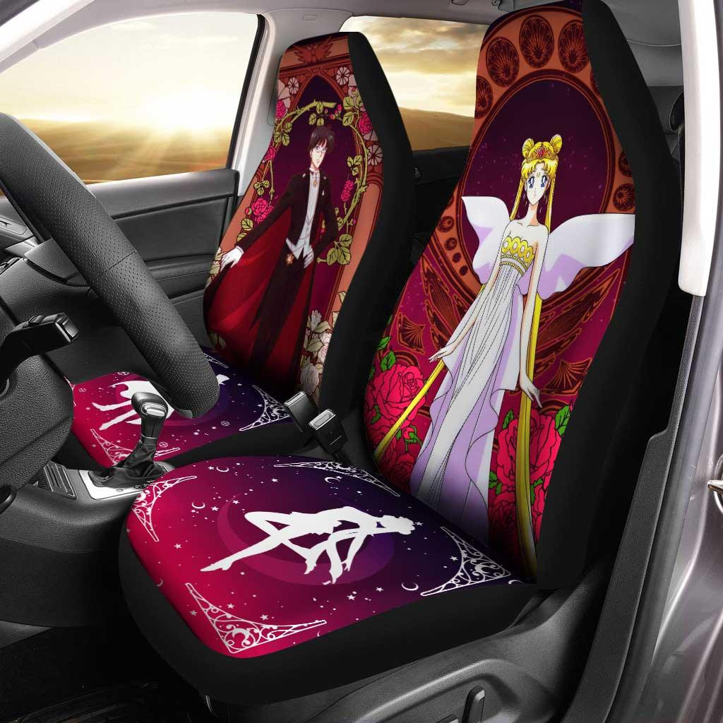 Sailor Moon Anime Car Seat Covers Tuxedo Mask