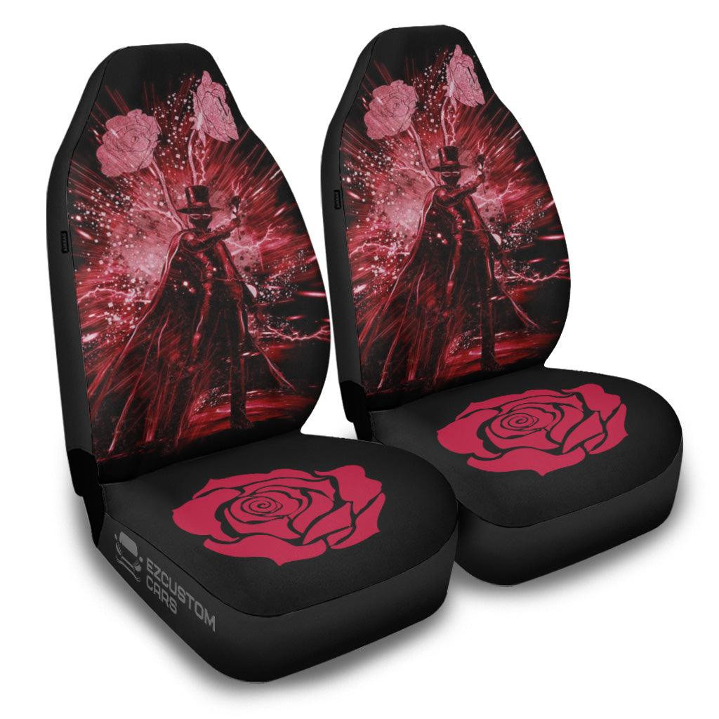 Sailor Moon Anime Car Seat Covers Tuxedo Mask and Rose