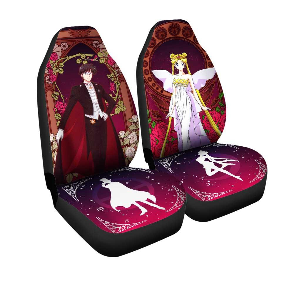 Sailor Moon Anime Car Seat Covers Tuxedo Mask