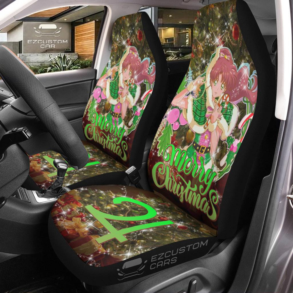 Sailor Moon Car Seat Covers Christmas Anime Car Decor Sailor Jupiter