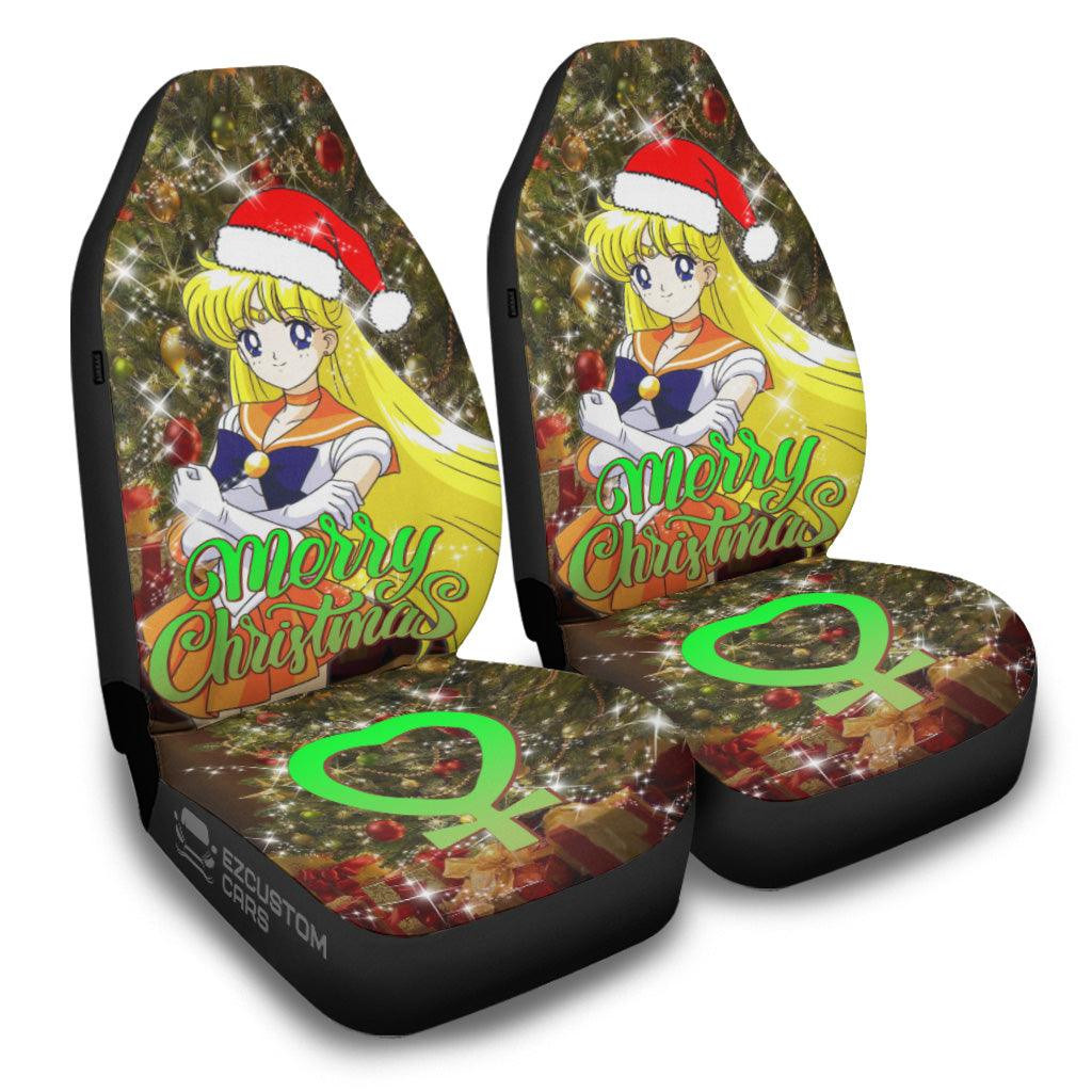 Sailor Moon Car Seat Covers Christmas Anime Car Decor Sailor Venus