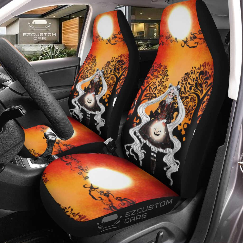 Sailor Moon Car Seat Covers Halloween Anime Car Decor Sailor Moon Beautiful
