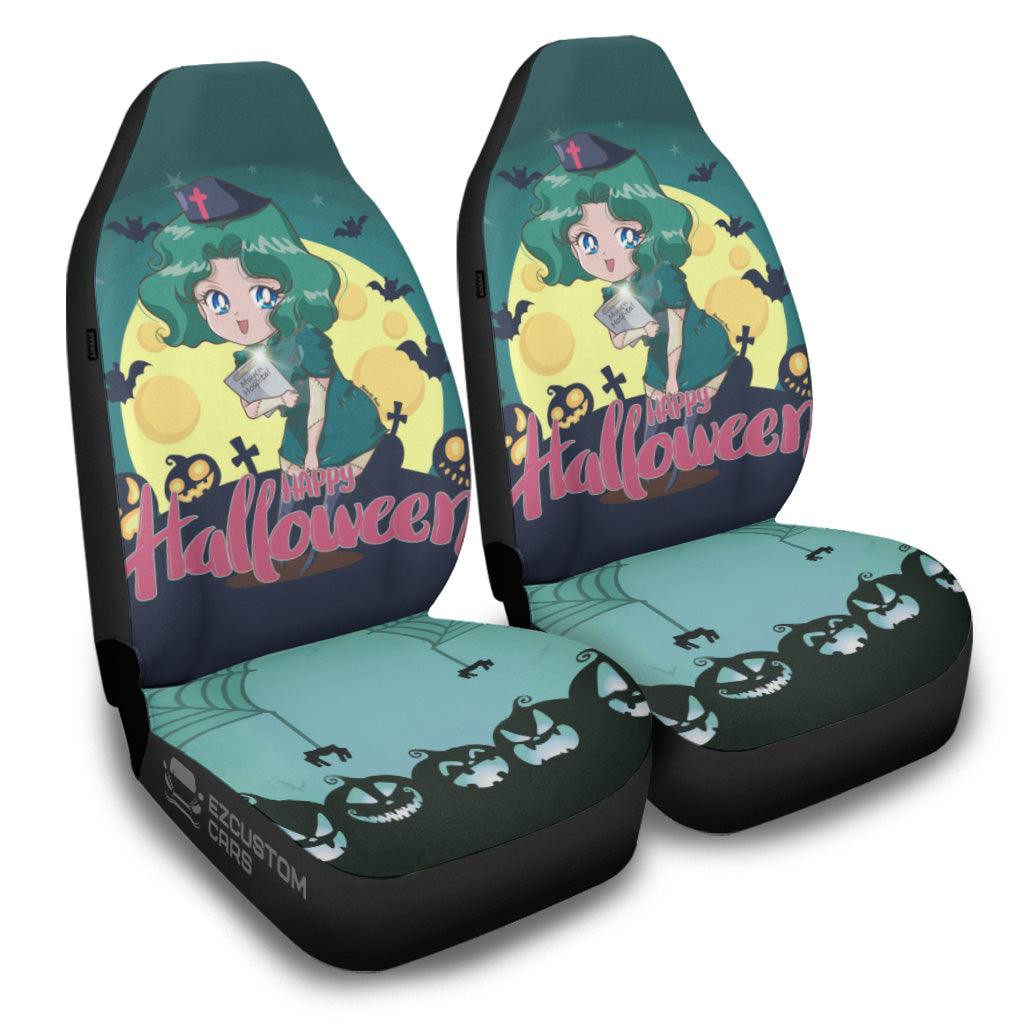 Sailor Moon Car Seat Covers Halloween Anime Car Decor Sailor Neptune