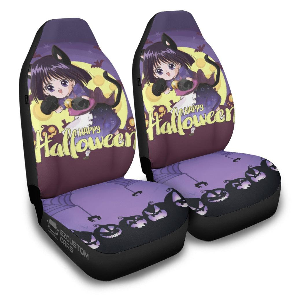 Sailor Moon Car Seat Covers Halloween Anime Car Decor Sailor Saturn