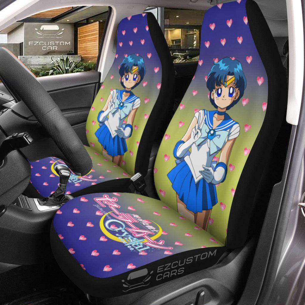 Sailor Moon Car Seat Covers Sailor Mercury