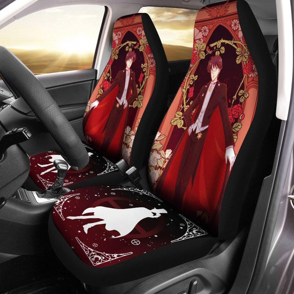 Tuxedo Mask Sailor Moon Anime Car Seat Covers