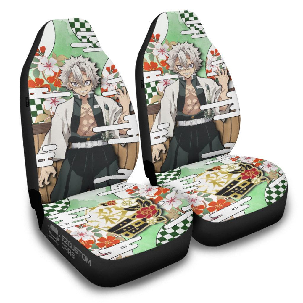 Sanemi Shinazugawa Car Seat Covers Demon Slayer