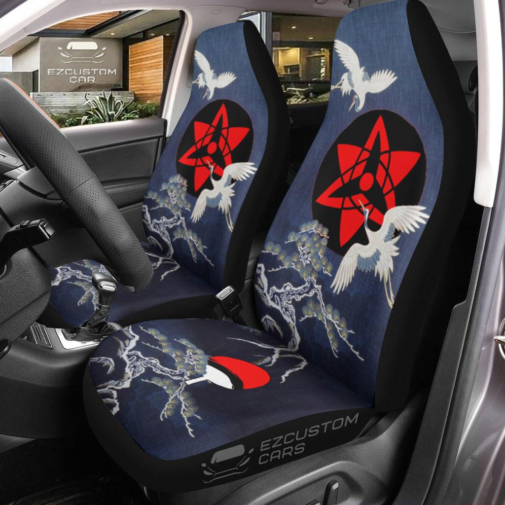 Sharingan Car Seat Covers Custom Anime Naruto Anime Car Decor
