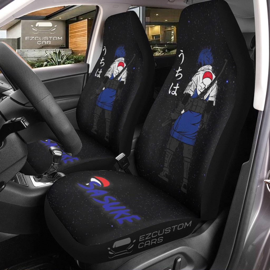 Sasuke Uchiha Car Seat Covers Custom Naruto Clan Anime Car Decor Sasuke Uchiha Car Seat Covers Custom Naruto Clan Anime Car Decor