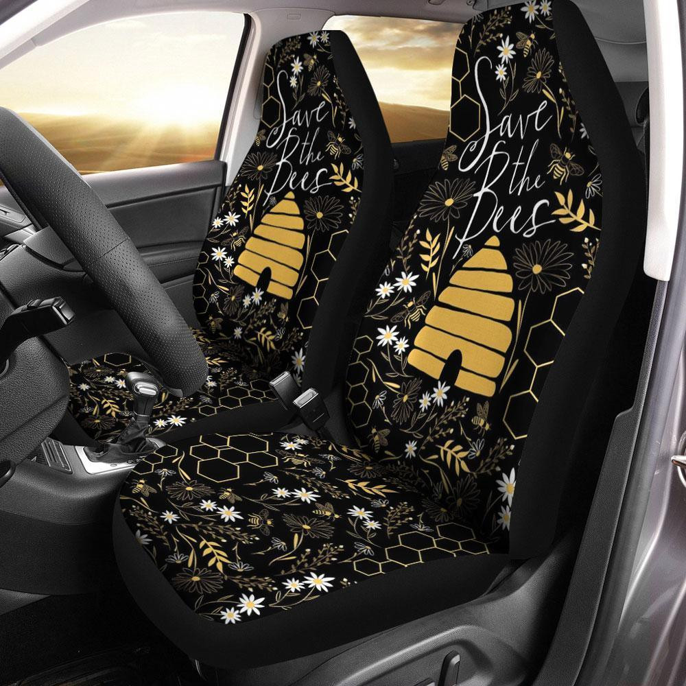 Save The Bees Car Floor Mats