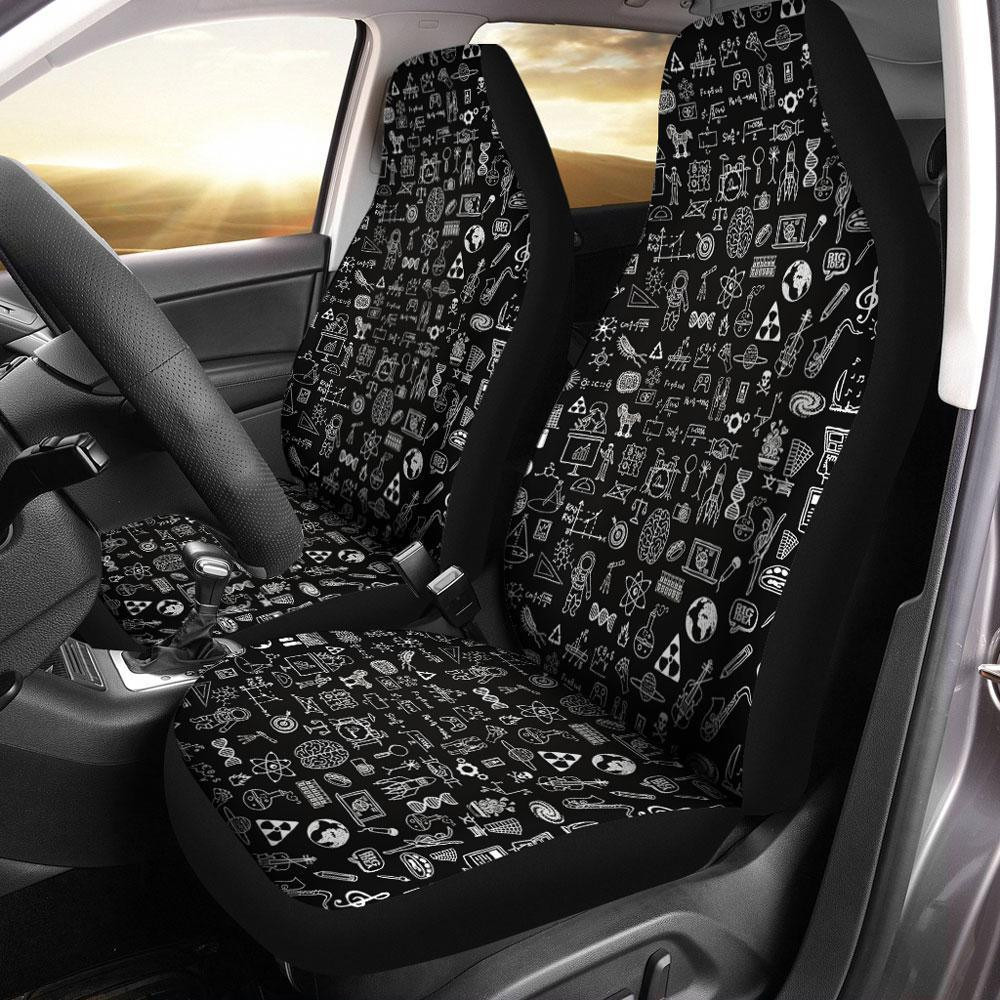 Chemistry Pattern Car Seat Covers