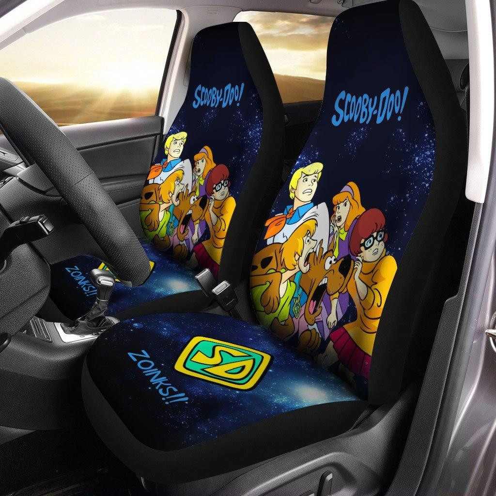 Scooby-Doo and Zoinks Custom Car Seat Covers