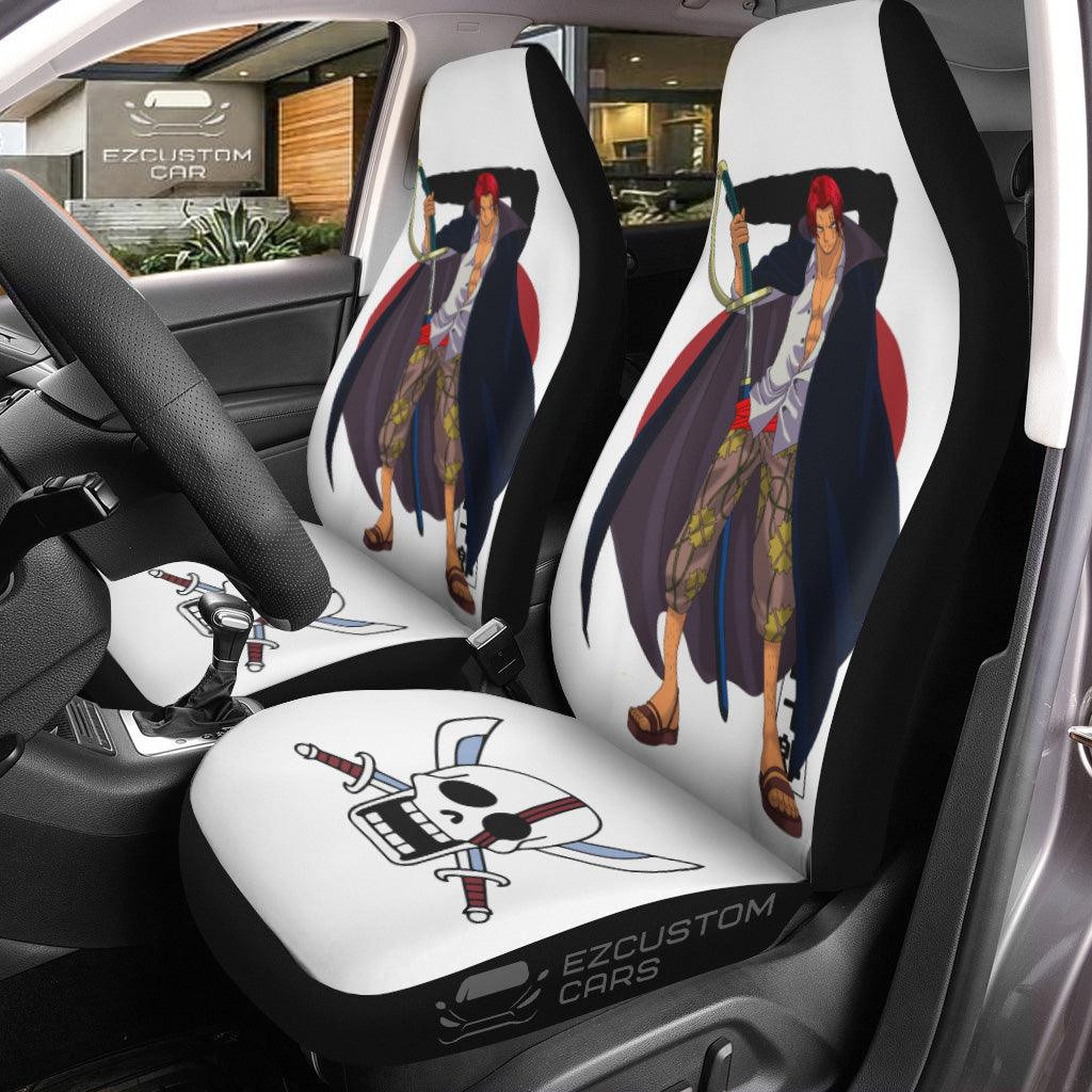 One Piece Car Accessories Anime Car Seat Covers Shanks
