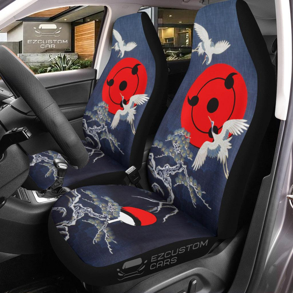 Sharingan Car Seat Covers Custom Anime Naruto Anime Car Decor
