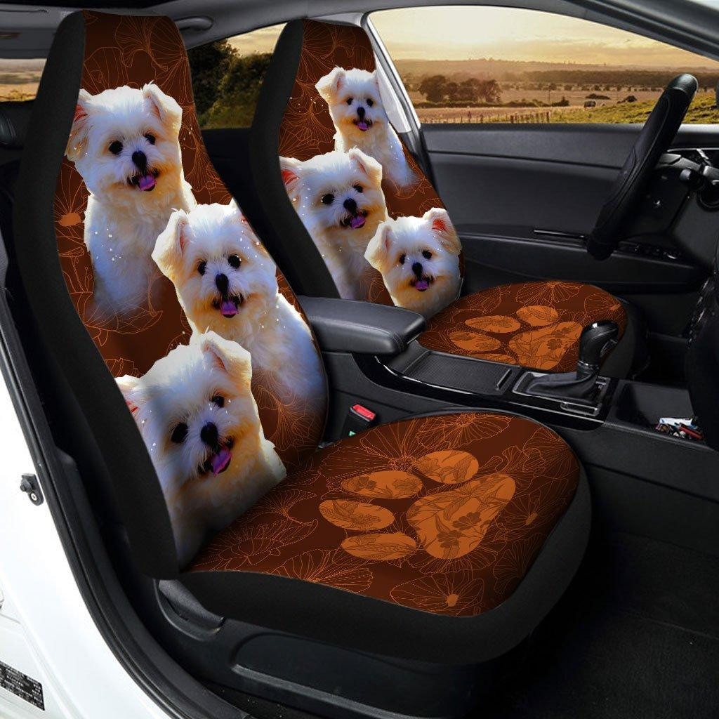 Shih Tzu Dog Custom Car Seat Covers