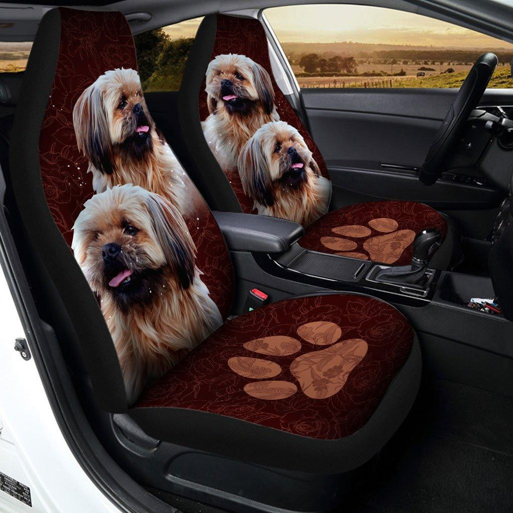 Shih Tzu Dog Custom Car Seat Covers