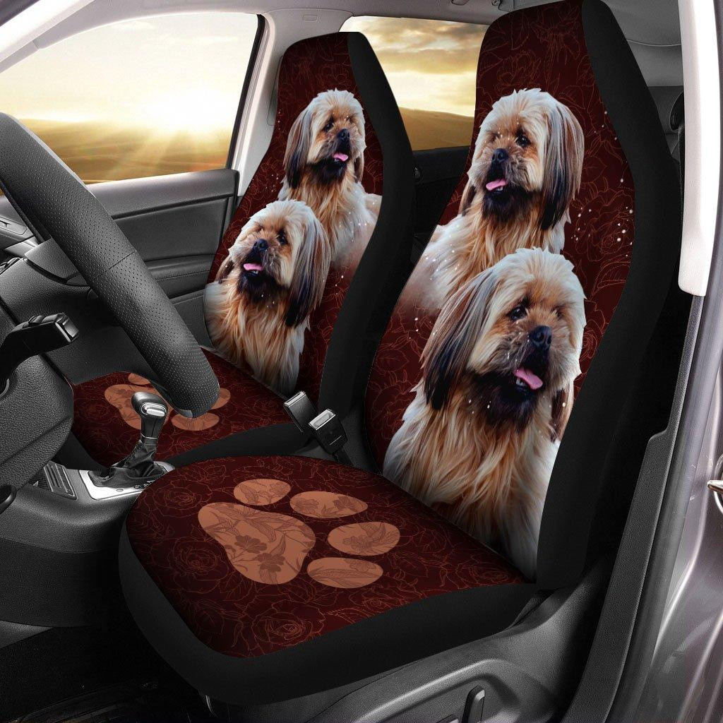 Shih Tzu Dog Custom Car Seat Covers