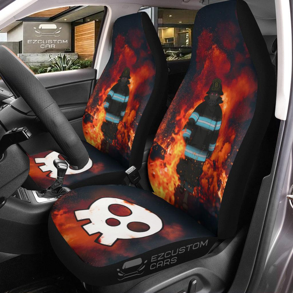 Shinra Fire Force Art Car Seat Covers