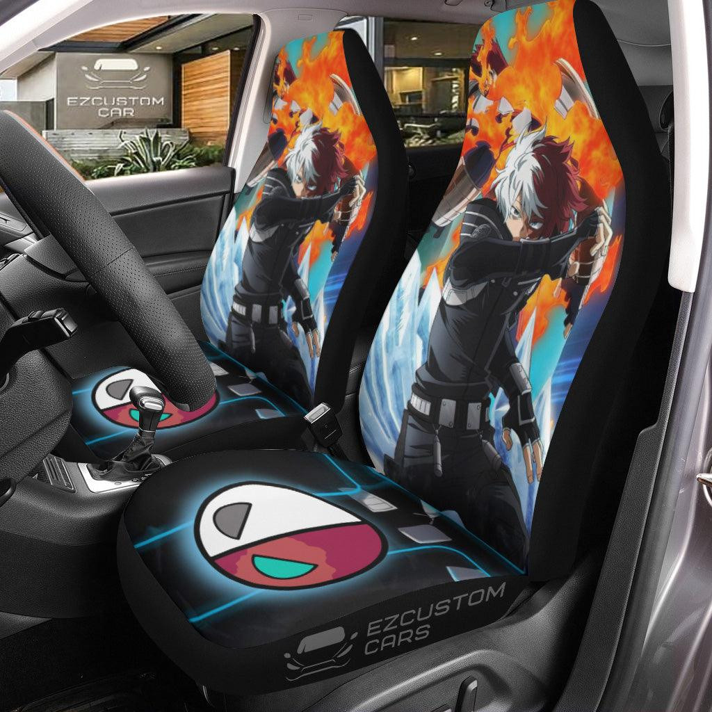 My Hero Academia Car Accessories Anime Car Seat Covers Shoto Todoroki MHA