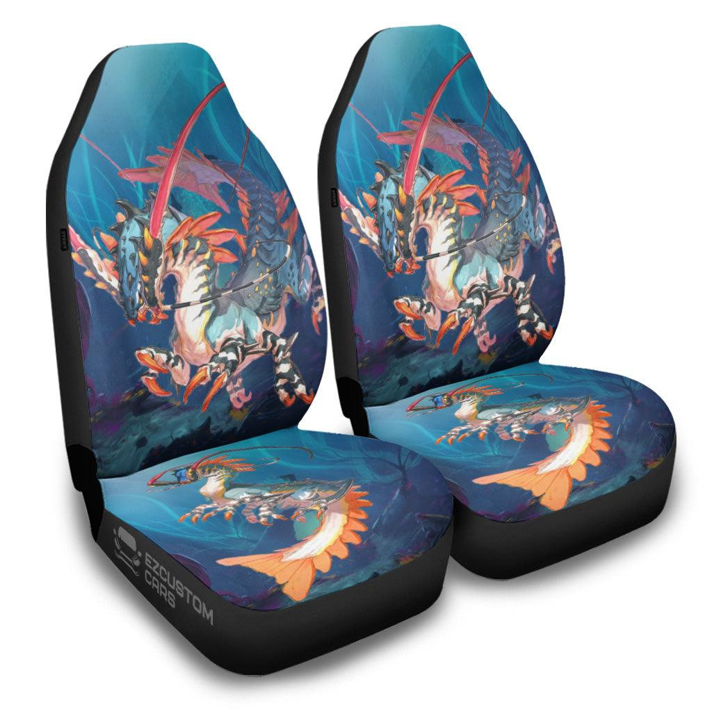 Shrimp Mythical Creatures Car Seat Covers Custom Mythical Creatures Car Accessories