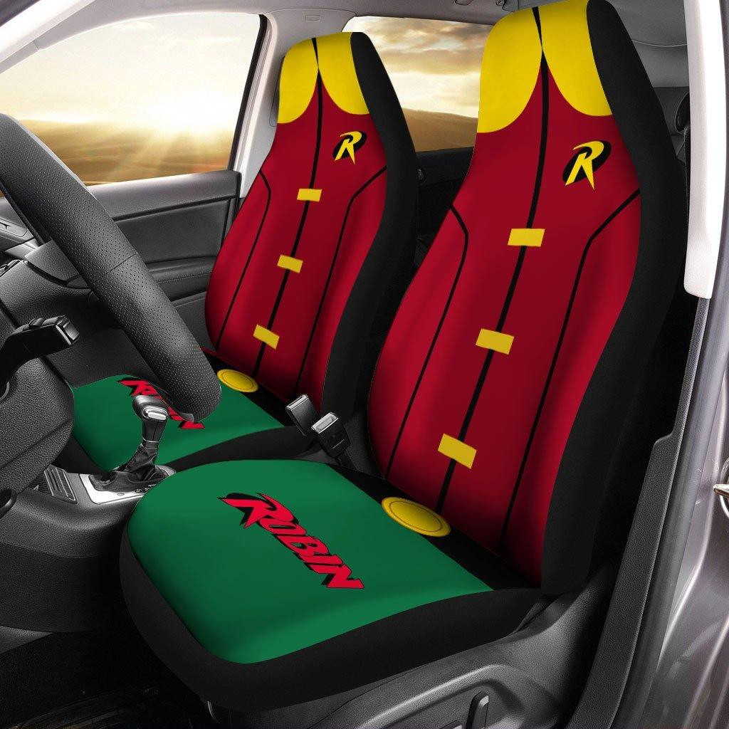 Super Hero Robin Car Seat Covers
