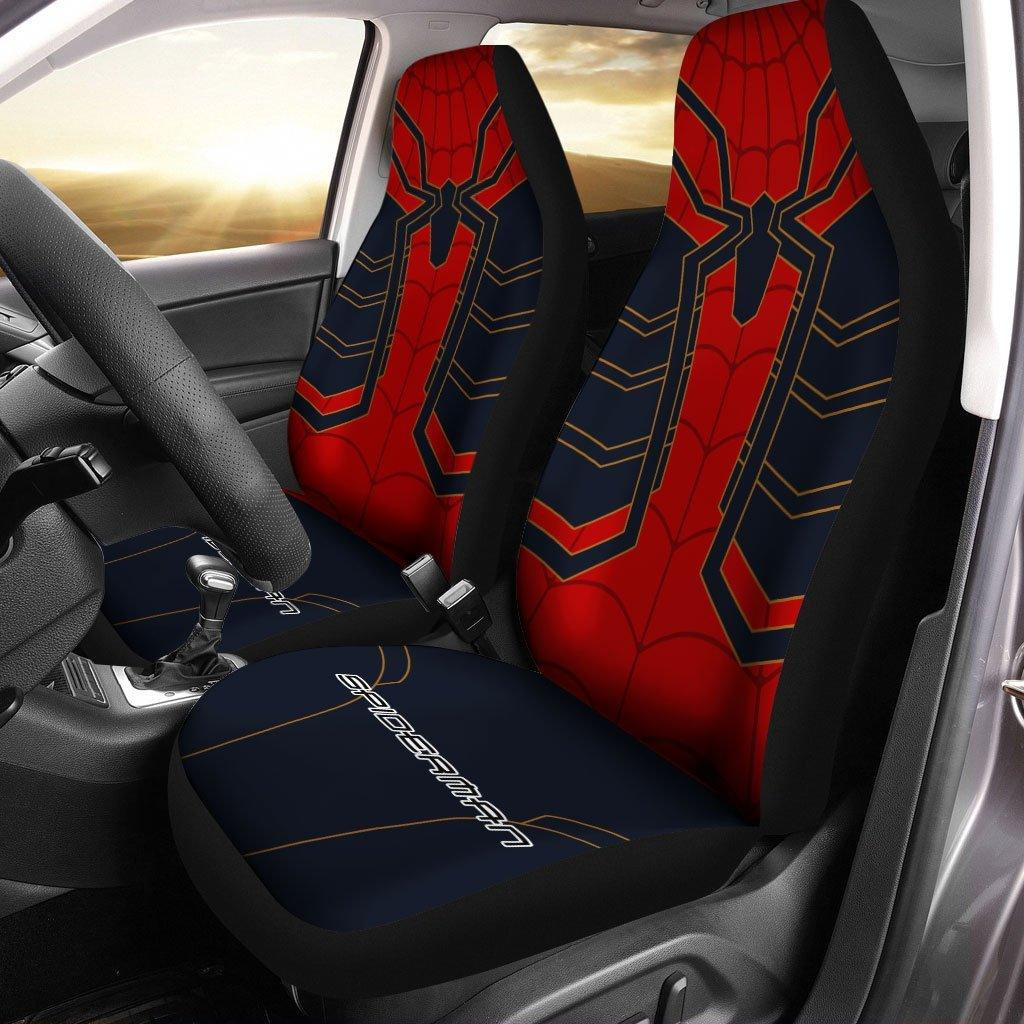 Super Hero Spiderman Car Seat Covers