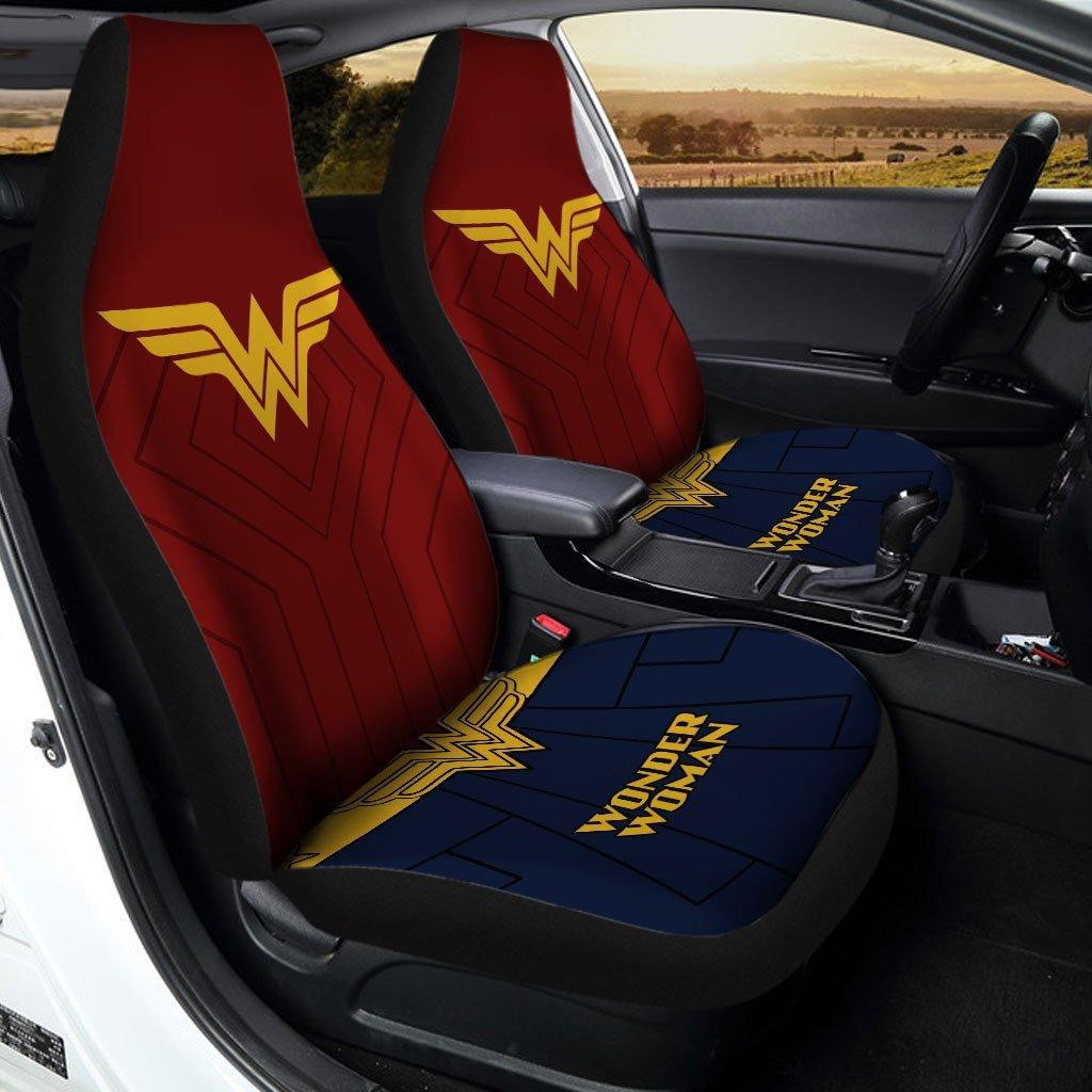 Super Hero Wonder Woman Car Seat Covers