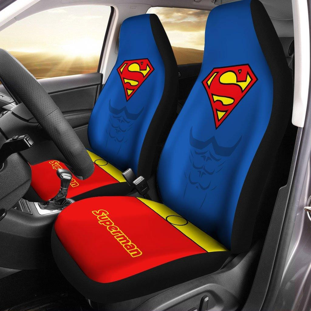 Super Hero Superman Car Seat Covers