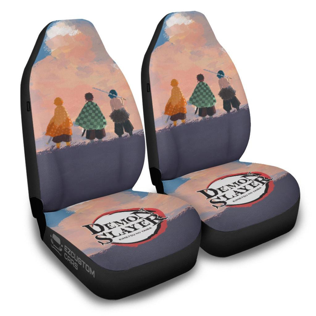 Tanjiro Demon Slayers Car Seat Covers