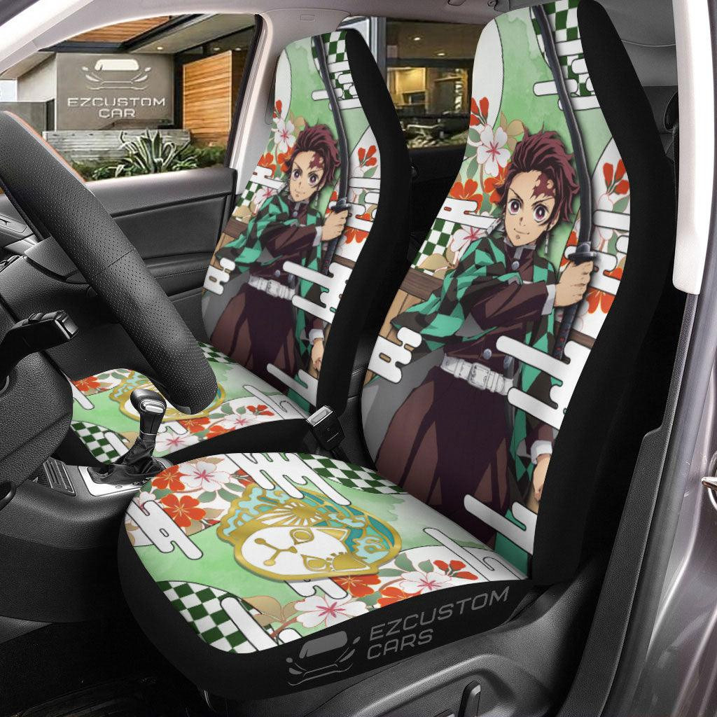Tanjiro Kamado Demon Slayer Anime Car Seat Covers