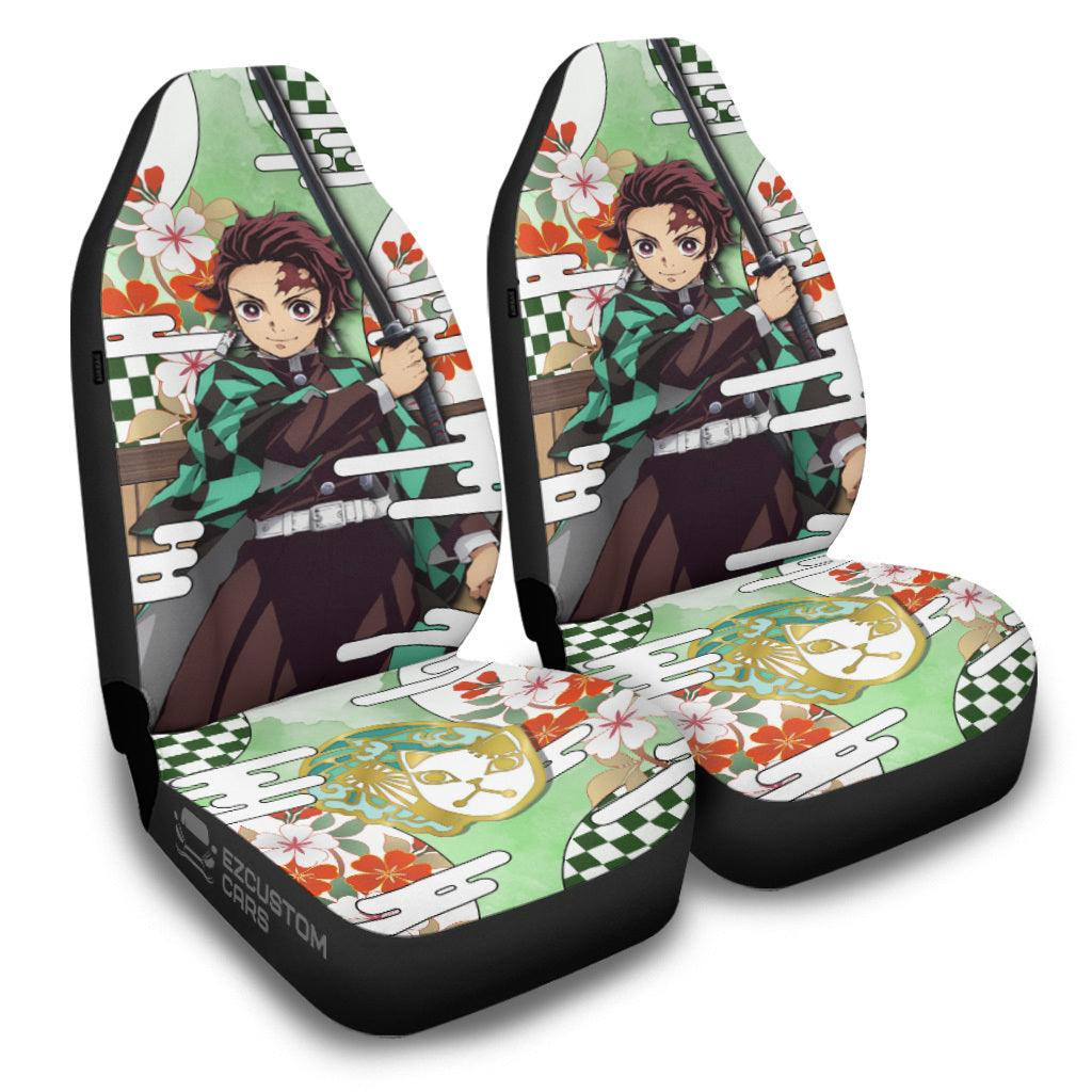Tanjiro Kamado Demon Slayer Anime Car Seat Covers