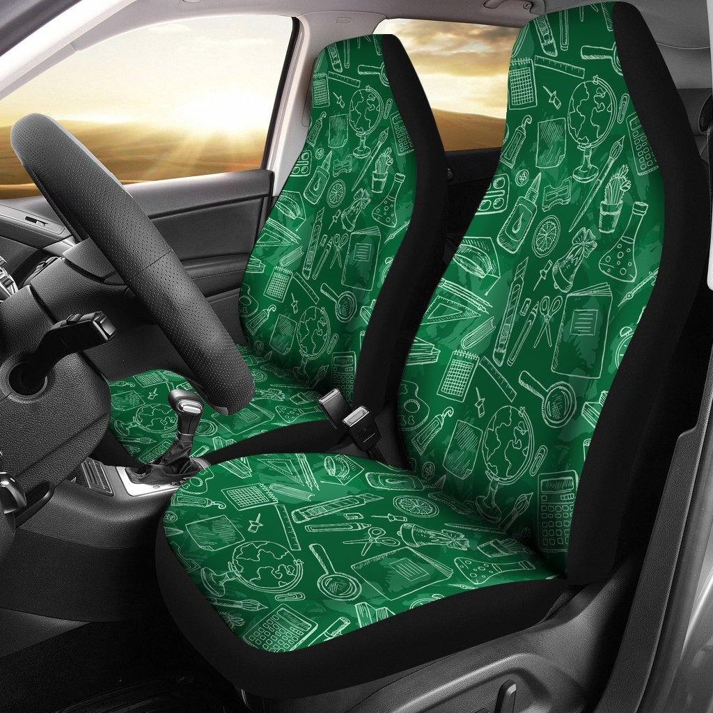 Teacher Pattern Car Seat Covers Teacher Pattern Car Seat Covers