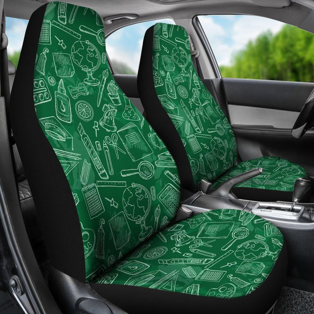 Teacher Pattern Car Seat Covers
