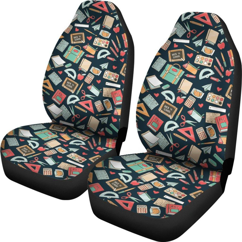 Teacher Pattern Custom Car Seat Covers